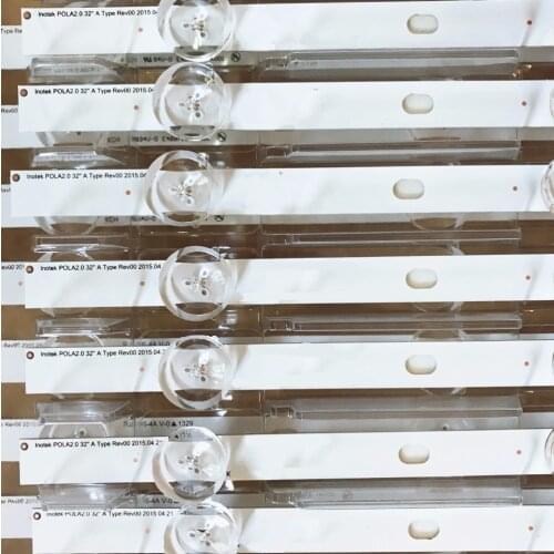 3 PCS(2*A*6LEDs,1*B*7 LEDs) LED backlight for TV 32LN540 32LN550FD LG Innotek POLA2.0 32" A/B type POLA 2.0