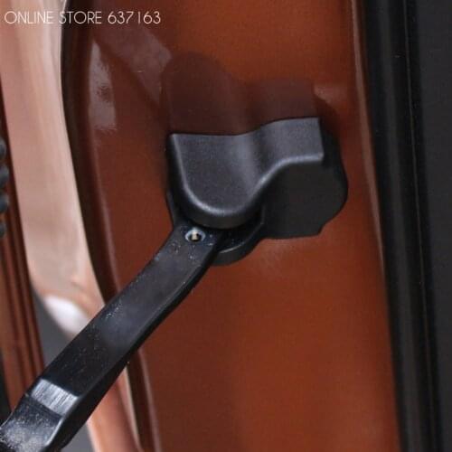 4pcs/lot Car styling Door Check Arm Protection Cover For Nissan SUNNY TIIDA Sylphy March LIVINA Teana X-Trail Renault Koleos