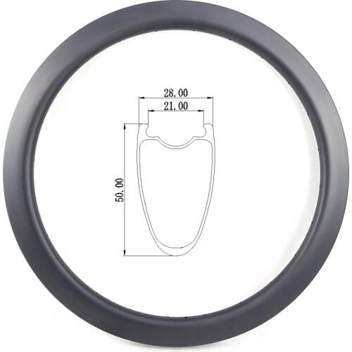 430g 50mm deep 28mm Width Gravel Bike Carbon rim V brake Disc Brake 700C Road Bicycle wheel Cyclocross Clincher Tubeless Bike