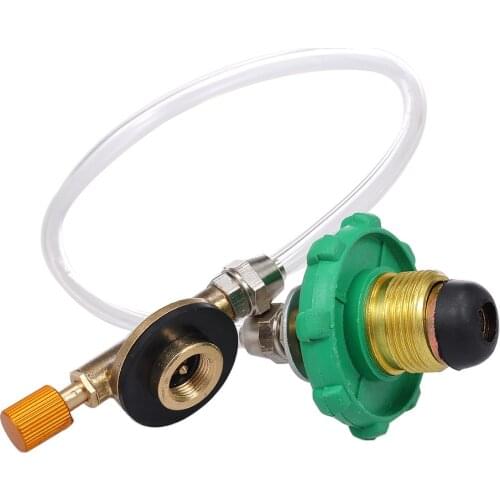 Outdoor Camping Gas Stove Propane Refill Adapter Tank Coupler Adaptor Gas Charging Accessories