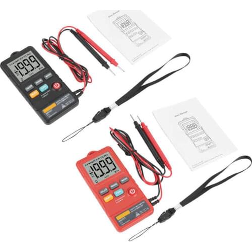 AN301 Digital Multimeter 1999 Counts Ture RMS AC / DC Resistance Meter Tester