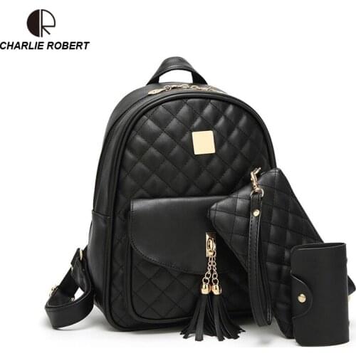 CHARLIE ROBERT Womens Casual Backpacks