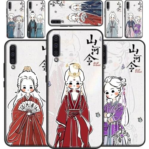 WORD OF HONOR Shan He Ling cartoon Case For Samsung A52 A32 A72 A12 A42 A02S A30 A40 A50 A70 A21S A11 A31 A71 A51 Back Cover