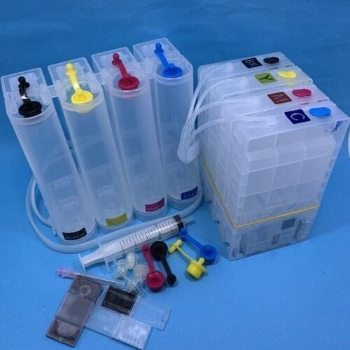 CISS ink cartridge T6781 T6782 T6783 T6784 with chip for Epson WP-4011 WP-4511 WP-4521 WP-4092 WP-4091 WP-4592 WP-4022 WP-4532