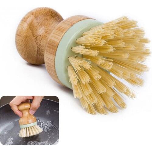 Clean Brush Kitchen Dishwashing Cloth Scrub Pad Dish Bowl Pot Easy To Clean Brush Scrubber Sponge Cleaning Brushes Scrub Pads