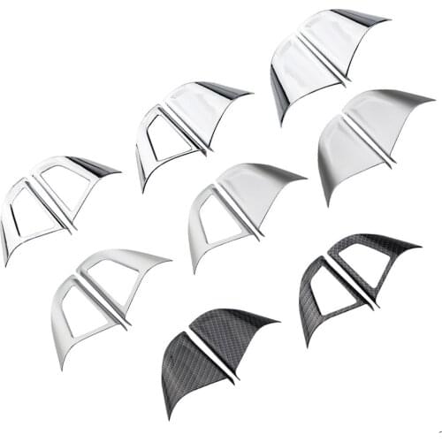 Car Chrome Steering Wheel Protective Cover Trim Sticker Fit for Chevrolet Cruze Sedan Hatchback 2009 - 2015 Trax Accessories