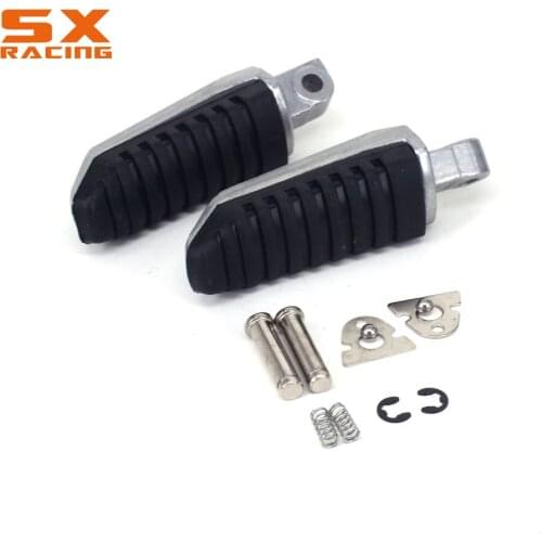 Motorcycle Street Bike Rear Foot Pegs Pedal For SUZUKI Hayabusa GSX1300R GSX650 GSX 1300R 650 V-Strom 650 1000 DL650 DL1000