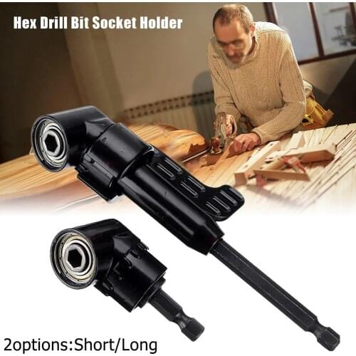 1/2 Pcs 105° Angle Extension Screw Driver Socket Holder Adapter Adjustable Drill Bits Nozzles For Electric Drill Accessories