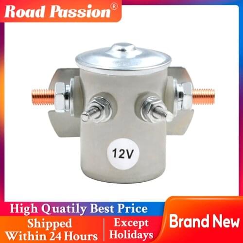 Road Passion 12V Max 300A Continuous Duty Solenoid Relay For Golf Carts Winch Marine 1114208 1114218 5117340 SWX88 15-88 SWX-88