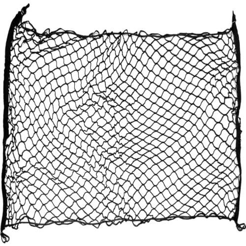 X Autohaux Muilt-Size 12Hooks Universal-SUV Truck Cargo Roof Rack Basket Organizer Net Car Roof Bag Elastic Mesh Luggage Rope