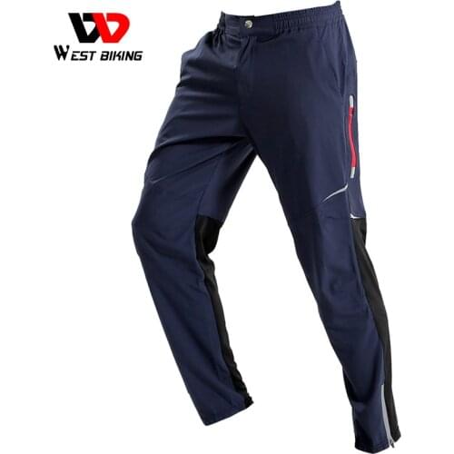 WEST BIKING Cycling Pants Men Bicycle Breathable Bike Trousers Pants Ropa Ciclismo Spring Summer MTB Bicycle Cycling Pants