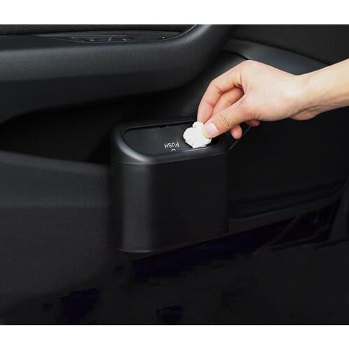 Waterproof Car Trash Can Auto Storage Bag Car Garbage Waste Rubbish Basket Bin Organizer Ashtray Dust Case Holder