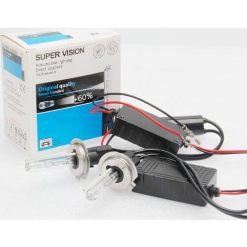 All in one design fast bright AC 12V 55W XENON H7 H1 H11 9005 9006 9012 6000K HID Headlight