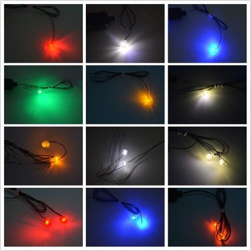 MTELE High Quality Round Plate 1x1 DIY Light Accessories For Famous Building Block Toys Lighting Kit With Usb