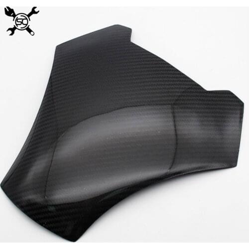 Motorcycle Real Carbon Fiber Tank Pad Sticker Tank Protect Cover Guar Fits For Kawasaki ER-6N 12-16 2013 2014 2015 2016