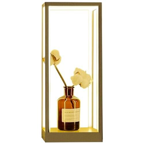 Iron metal frame bracket wall lamps Modern bedroom bedside lamp living room wall aisle corridor bathroom sconces lights fixtures