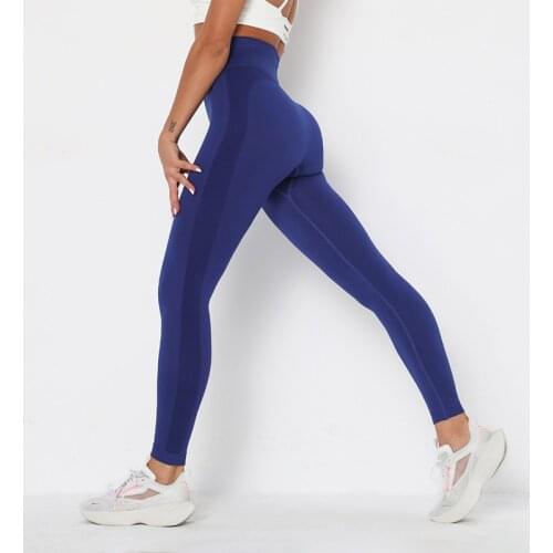 SALSPOR Women Yoga Pants Seamless Sport Running Push Up Leggings Trainning Joggings Solid Sportwear Yoga Gym Leggings Feminina