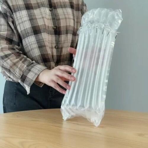 100pcs Air Bag Column Bag Packing PE/PA Material Bubble Buffering Wrap Plastic Glass Jar Protection Transportation Protector