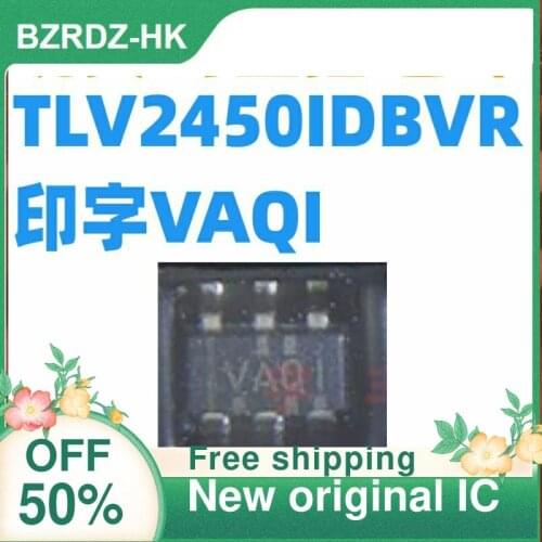 2-10PCS/lot TLV2450IDBVR SOT23-6 VAQI TLV2450IDBVT New original IC