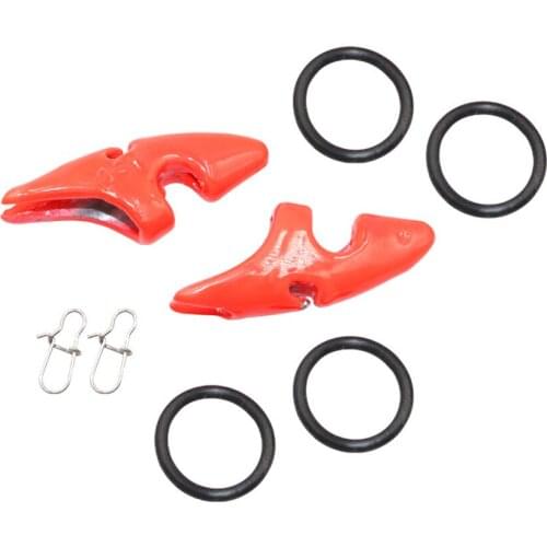 2pcs 10g 15g 20g Squid Jig Tip Run Weight Chin Sinker for Wood Shrimp Prawn Lure Bait Fishing Accessories