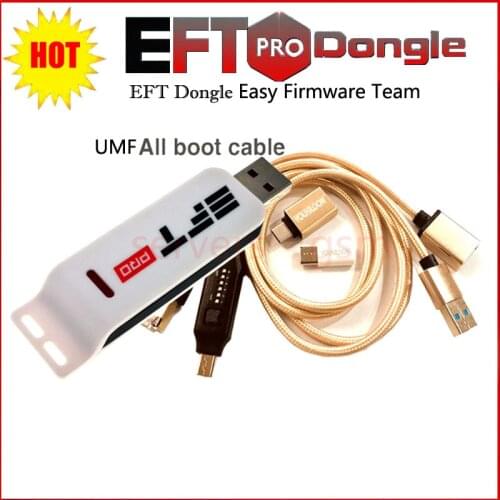 2021 Newest Original EFT DONGLE Pro EASY FIRMWARE TEMA + UMF all boot Cable ( all In One Boot Cable )