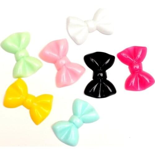 50pcs Mixed Bone Resin Cabochon Flatback Scrapbooking For Jewelry Making Charms Pendants Kawaii Embellishment Accessories