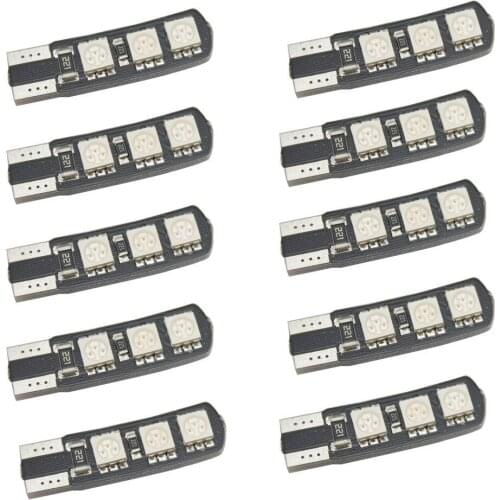 5050SMD No Error Double Canbus T10 W5W 194 168 921 2825 192 555 LED Light Bulb For Car Wedge singnal Width Lamp Light 12V