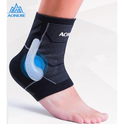AONIJIE 1PCS Outdoor Sports Ankle Pad Support Ankle Guard Compression Protective Sleeve For Running Basketball E4404