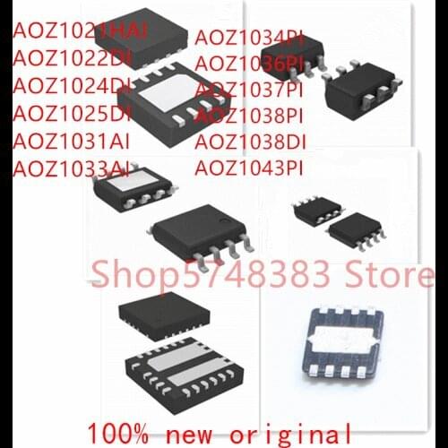 10PCS AOZ1021HAI AOZ1022DI AOZ1024DI AOZ1025DI AOZ1031AI AOZ1033AI AOZ1034PI AOZ1036PI AOZ1037PI AOZ1038PI AOZ1038DI AOZ1043PI