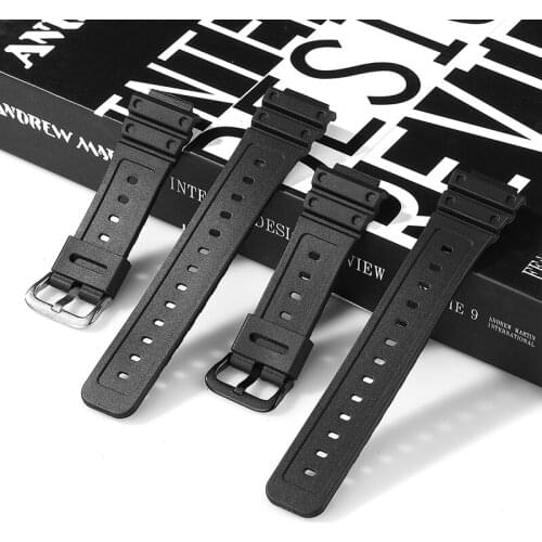 Resin Wrist Watch Band Bracelet 16mm For DW-5600