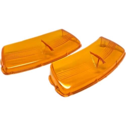 For Mercedes w114, w115 Headlight Turn Light Signal Blinker Lamp Lens Set E Class 1968-1975 A0008260557