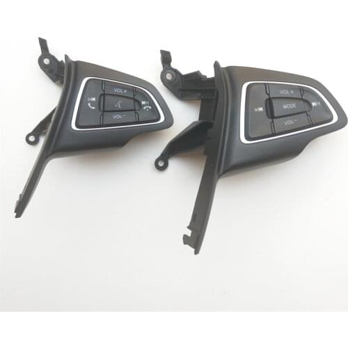 Car steering wheel music bluetooth button For Ford Focus MK3 2015 2016 2017 For Kuga 2017 Steering Wheel Multifunction Buttons