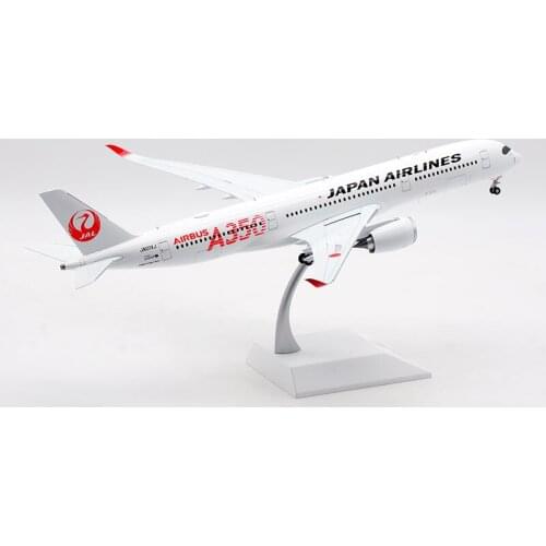 Diecast 1:200 Scale 350 A350-900 Japan JAL Airlines Airplane Aircraft Plane Alloy Model with Base Landing Gear Toy Ornaments