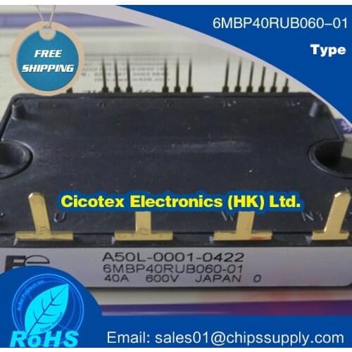 6MBP40RUB060-01 MODULE IGBT 40A 600V A50L-0001-0422 40RUB060