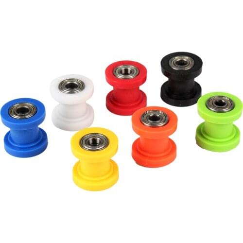 Motorcycle motorbike 8mm or 10mm Chain Roller Tensioner Pulley wheel guide For Kayo BSE SSR SDG Thumpstar Pit Pro Pit Dirt Bike