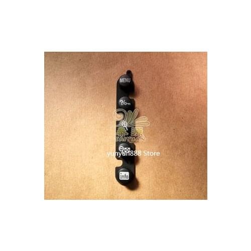 NEW Original For Nikon D7500 Back Cover Button Function MENU Mode Zoom Key Rear Rubber Cover Camera Repair Part