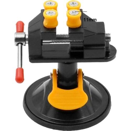 Adjustable Fixed Electric Small Table Bench Vise 360 ° Rotatable Grinder Rotary