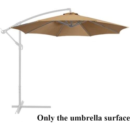 2/2.7/3M Replacement Garden Parasol Waterproof Canopy Cover Parasol Canopy Sun Umbrella Keep Cool Outdoor Umbrella Rainproof