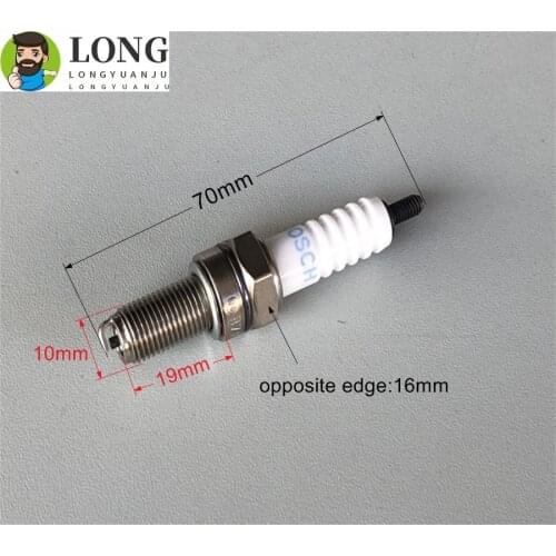 10mm High quality high performance BOSCH B7RC Motorcycle Ignition Spark Plug For Yamaha For Suzuki For Honda