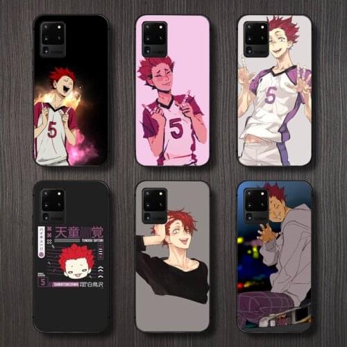 Tendo Satori Haikyuu Phone Case For Samsung galaxy S 7 8 9 10 20 edge A 6 10 20 30 50 51 70 note 10 plus