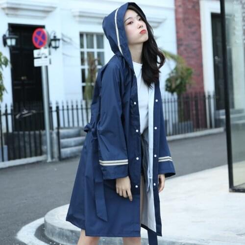 Raincoat Waterproof Coat Women Overall Raincoat Outdoor Impermeable Lluvia Rain Coat Adult Jacket Cloak Coat Gabardina Mujer 50X