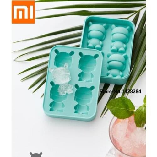 Youpin youpin Food Grade Silicone Ice Mold Rice rabbit Ice Tray High and low temperature resistance 2pcs