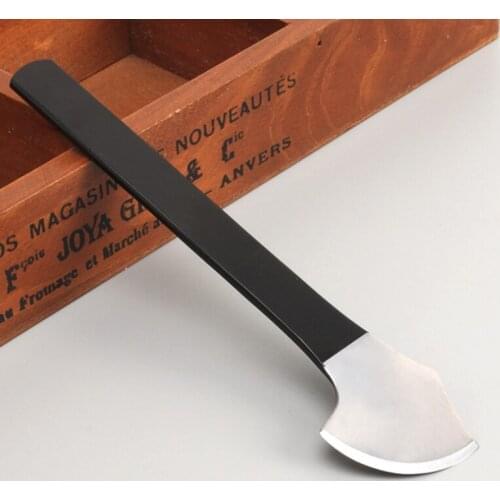 1Pc Leather Cutting Knife Tool Leather Craft Skiving Sharp Handle Knife Leather Handwork DIY Tool With Storage Bag