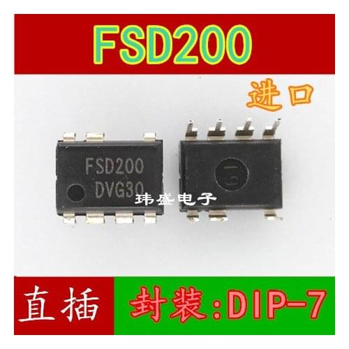 10pcs FSD200 DIP7 FSD200