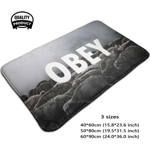 #2 3D Soft Non-Slip Mat Rug Carpet Foot Pad Sheeps Documentary Herd Wake Up