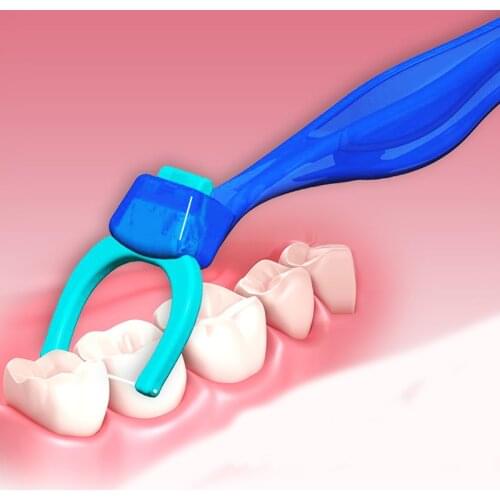 50pcs Replaceable dental floss super fiber flat wire and soft floss hilo dental teeth sticks oral care hygiene toothpick