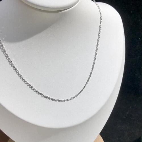Wholesale 45cm Long 925 Sterling Silver Necklace Chain, 5pcs/lot