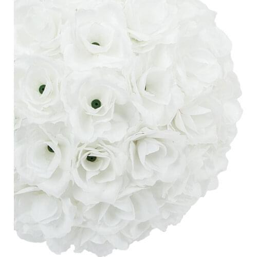 Ten beautiful 25 cm white wedding decoration balls silk flowers hydrangea190812217 silk flowers arrangement