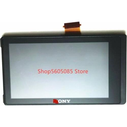 For Sony ILCE-6000 A6000 LCD Screen Display With Hinge Flex Cable Flip Bracket and Cover Case Black NEW Original
