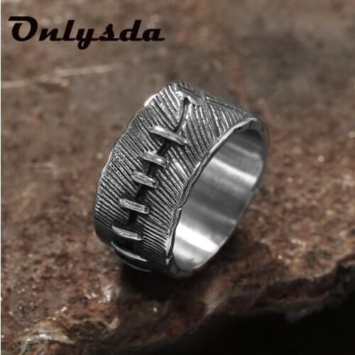 Gothic Style Cool Rvs Draaibare Mannen Ring Hoge Kwaliteit Spinner Chain Punk Vrouwen Sieraden Voor Party Gift Anel